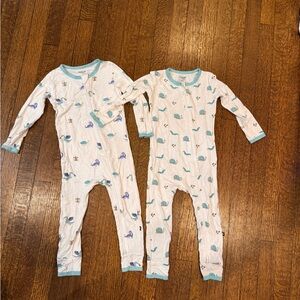 Kyte Baby 4T zippered rompers-READ